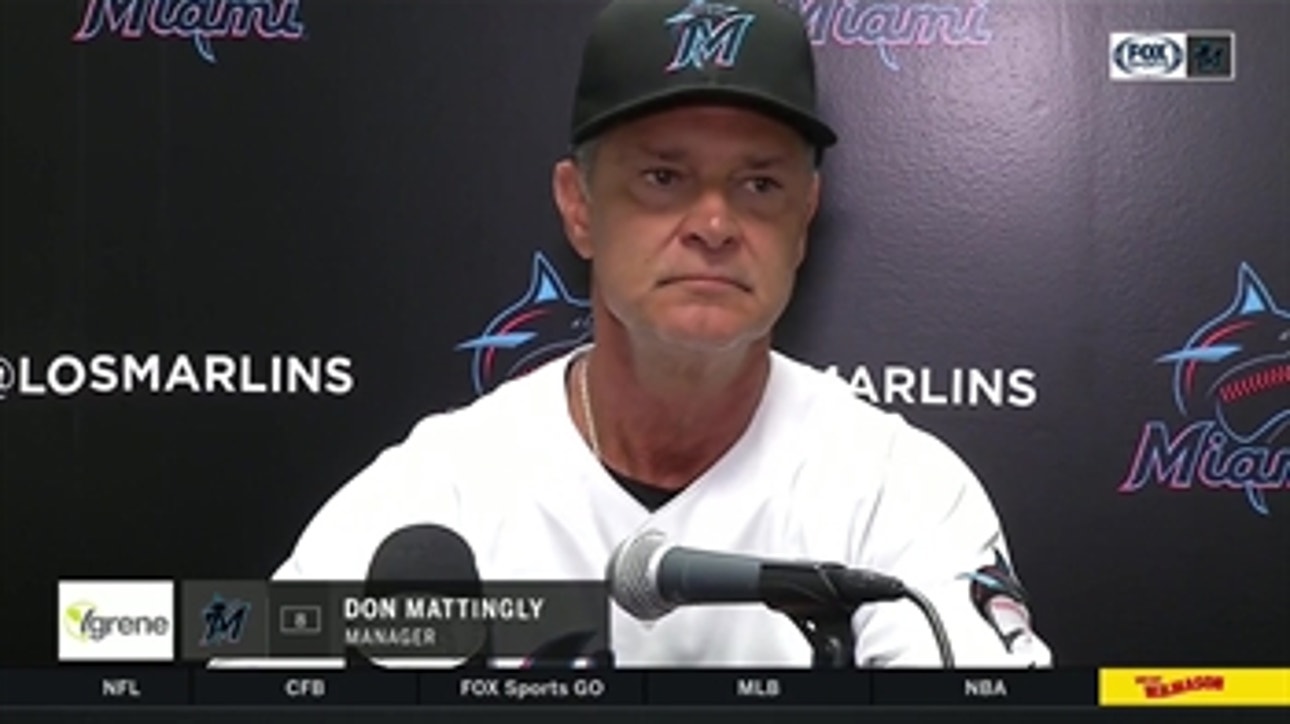 Don Mattingly talks about Caleb Smith's start against Rays