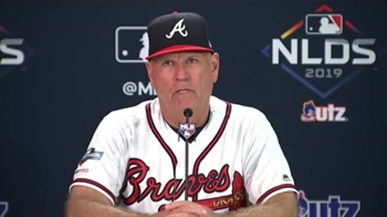 Snitker rips Acuna for lack of hustle in NLDS Game 1: 'He should've been on second base'