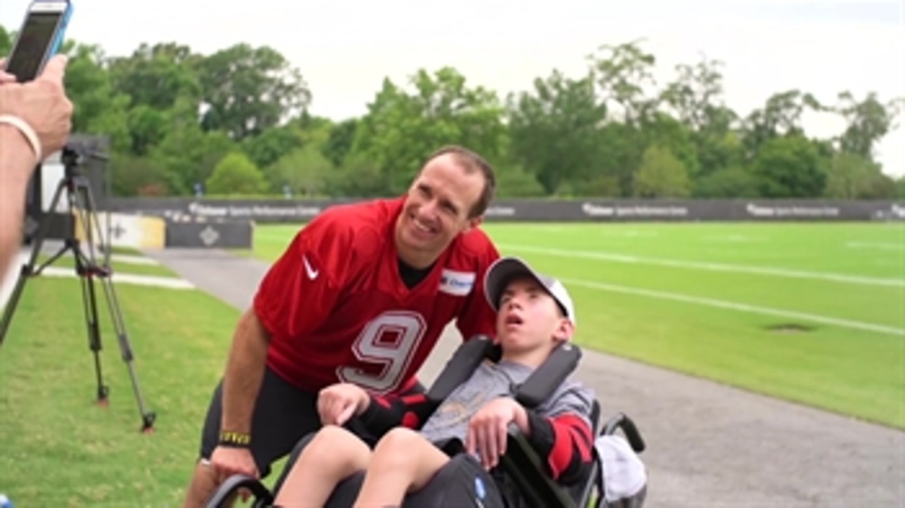 Luke Siegel an inspiration for Texas Tech, Drew Brees & many more athletes