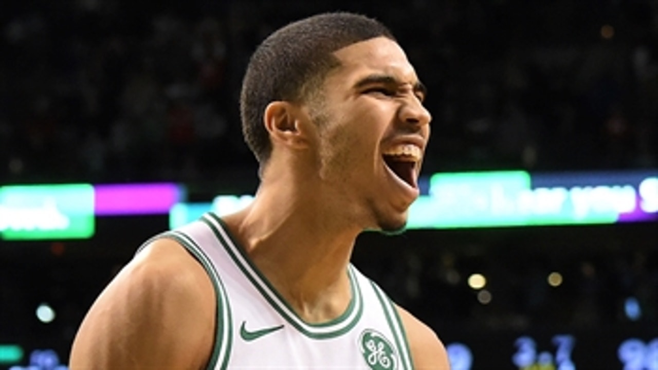 'He's not even close to his ceiling': Colin Cowherd strongly prefers Jayson Tatum over Anthony Davis