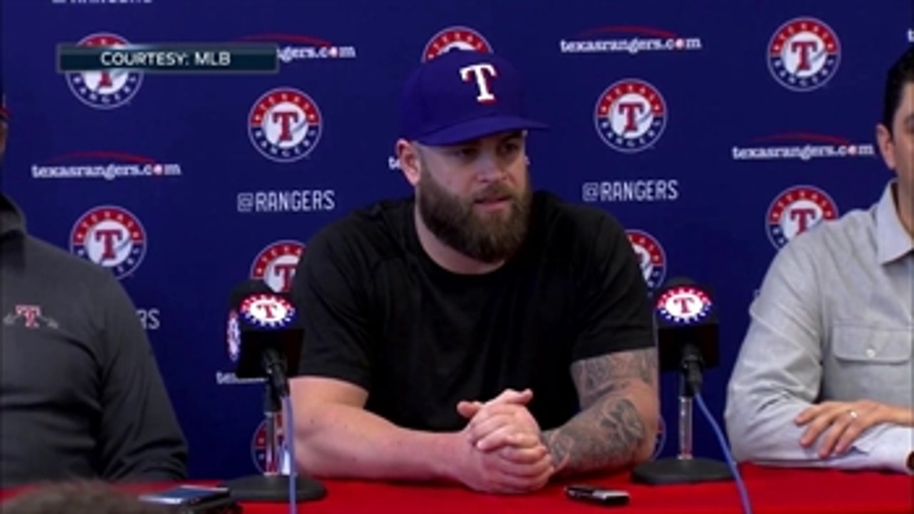 Mike Napoli on signing with Texas