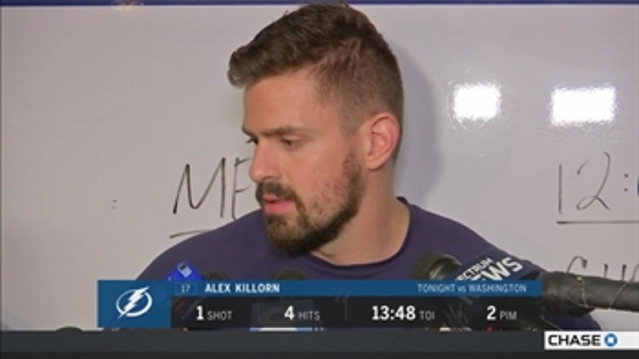 Alex Killorn: It is going to take hard work to dig out of this hole