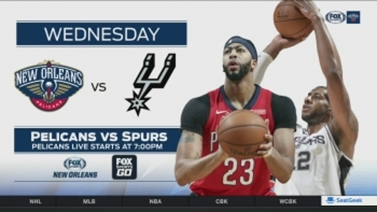 New Orleans Pelicans at San Antonio Spurs preview ' Pelicans Live