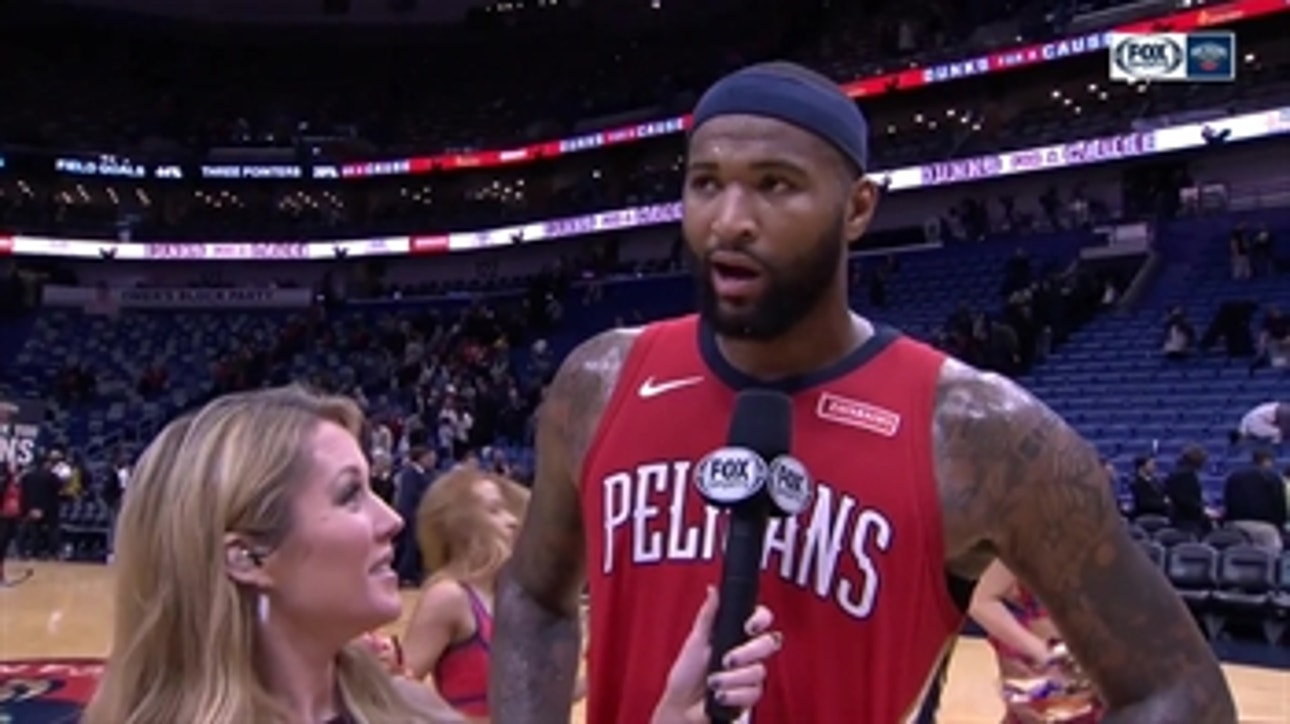 DeMarcus Cousins is just getting better and better, Pelicans win 123-114