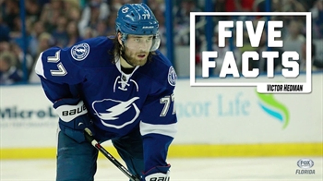 Five Facts: Tampa Bay Lightning's Victor Hedman