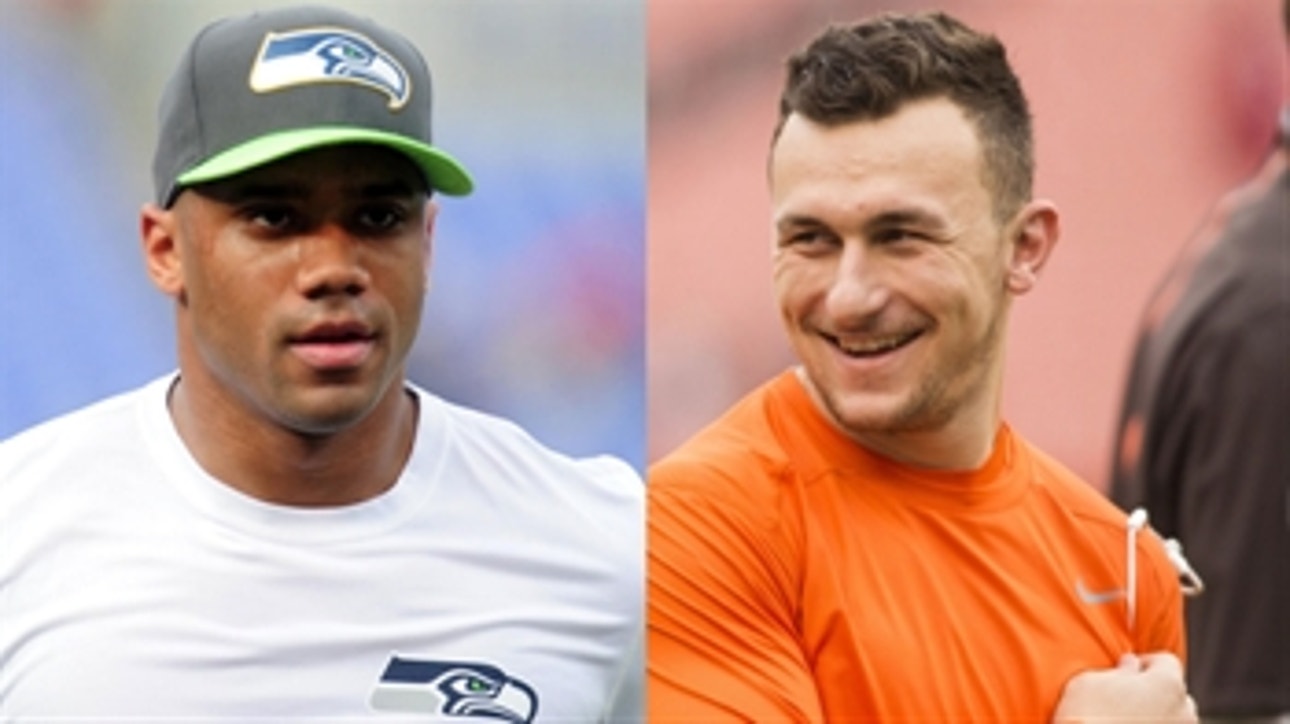 Does Johnny Manziel see similarities between he and Russell Wilson?