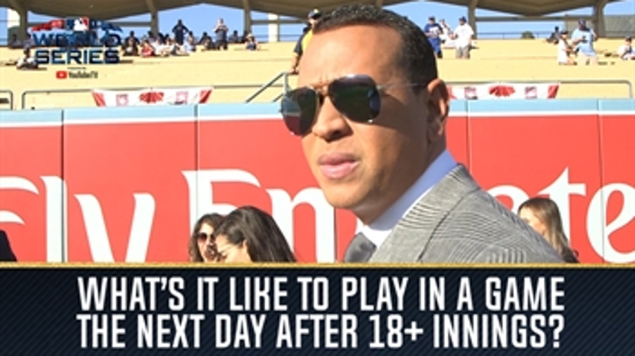 A-Rod, Big Papi and Frank Thomas detail what it's like to play the day after 18+ innings
