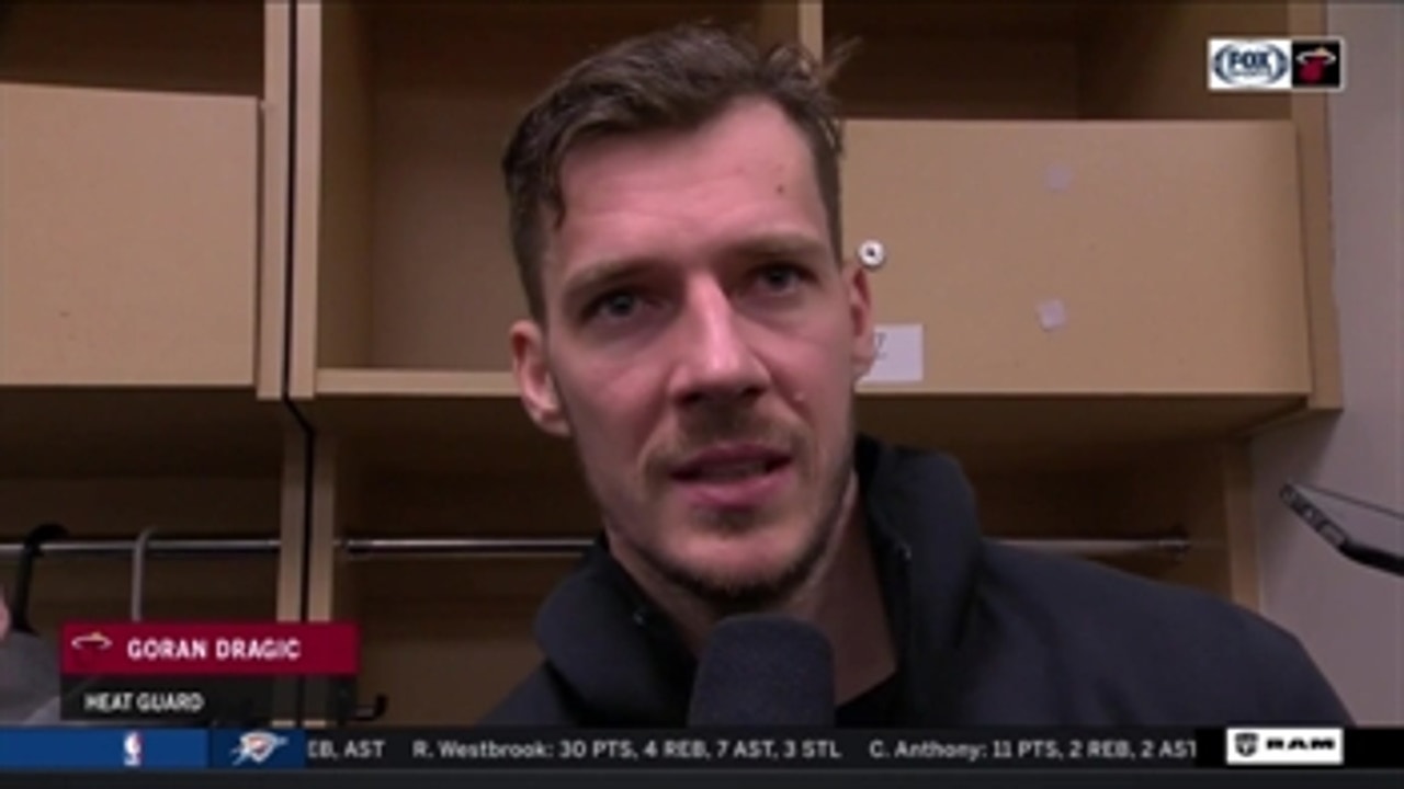 Goran Dragic: Bam Adebayo was amazing tonight