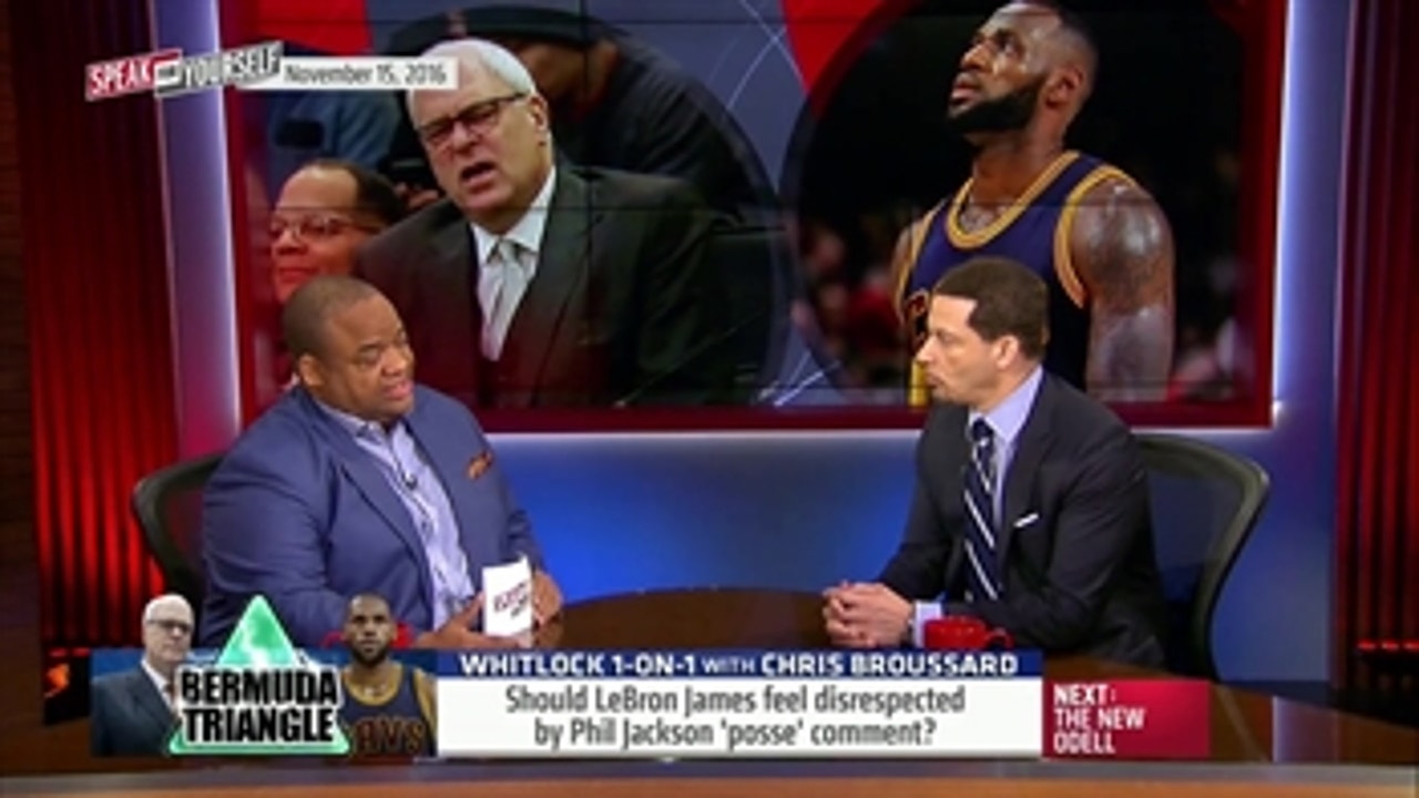 Whitlock 1-on-1: Was Phil Jackson disrespectful to LeBron James? | SPEAK FOR YOURSELF