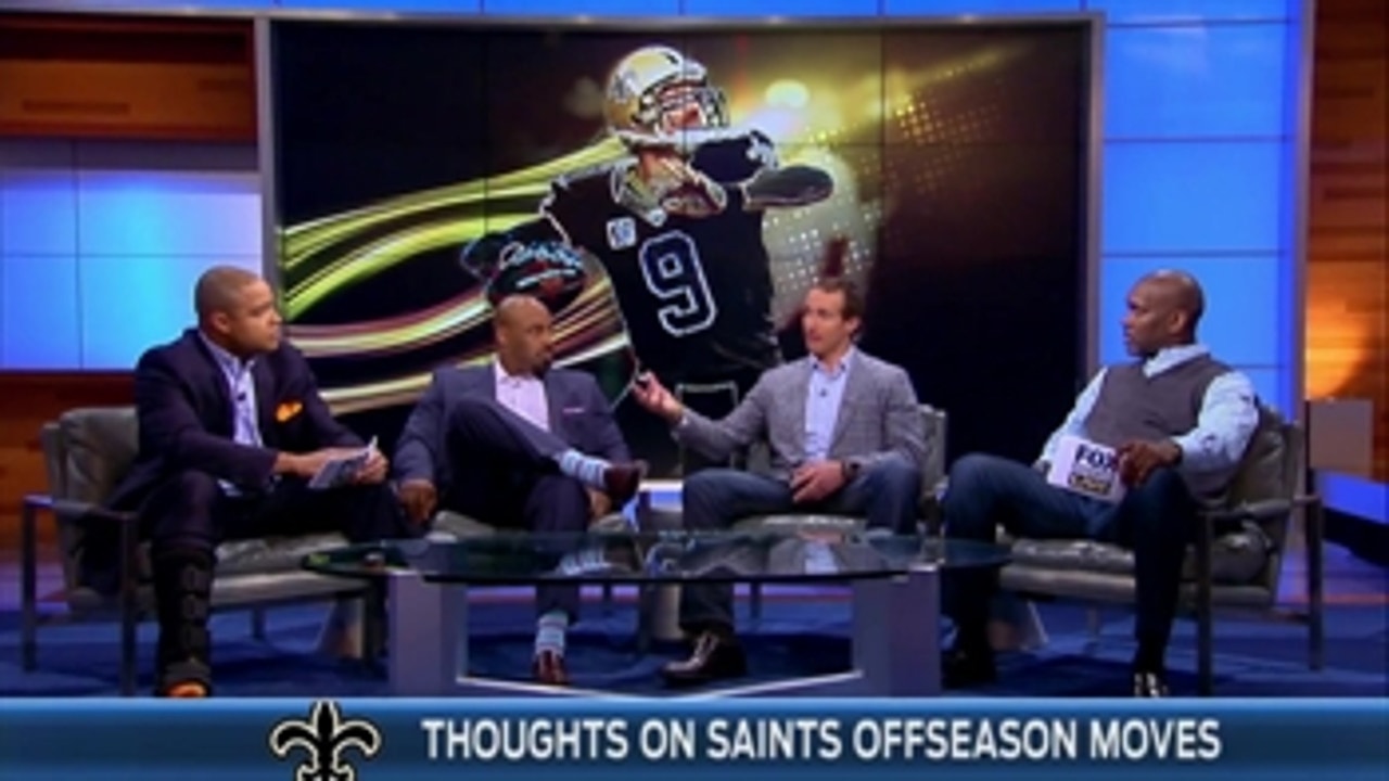 Brees on Sproles' exit, Manziel's draft stock