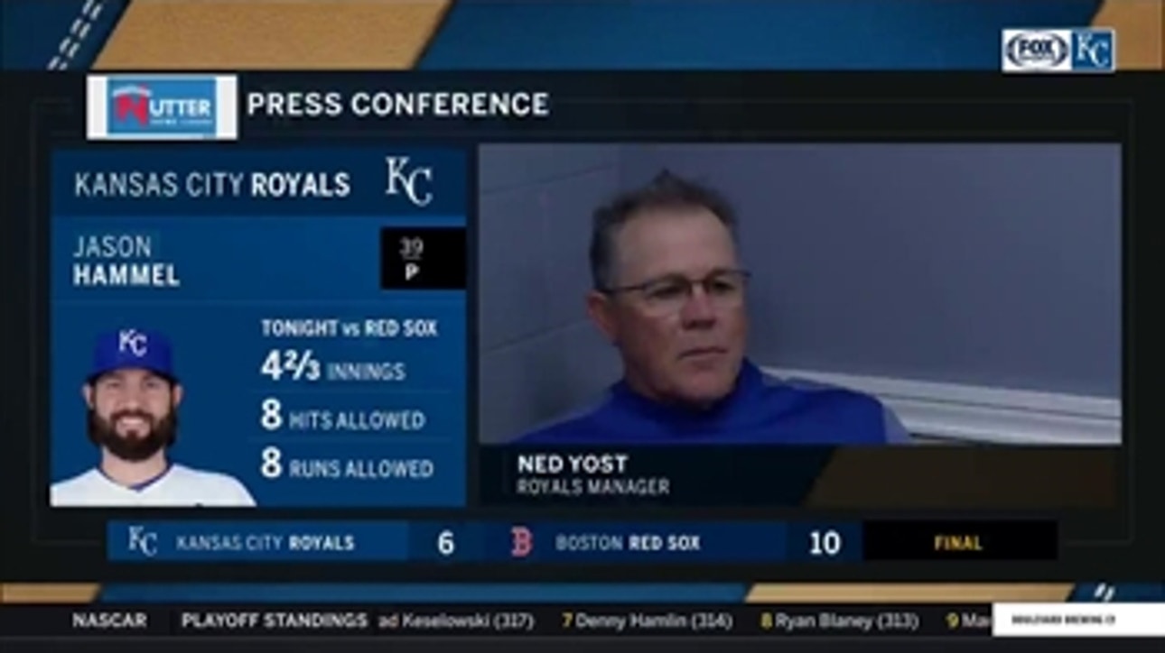 Yost after Moustakas leaves game: 'Moose is gonna be fine'