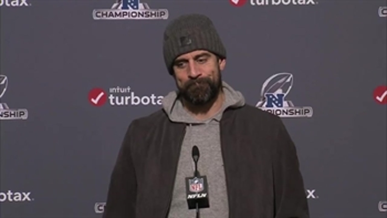 Aaron Rodgers, Matt LaFleur process their loss to the 49ers in the NFC Championship game