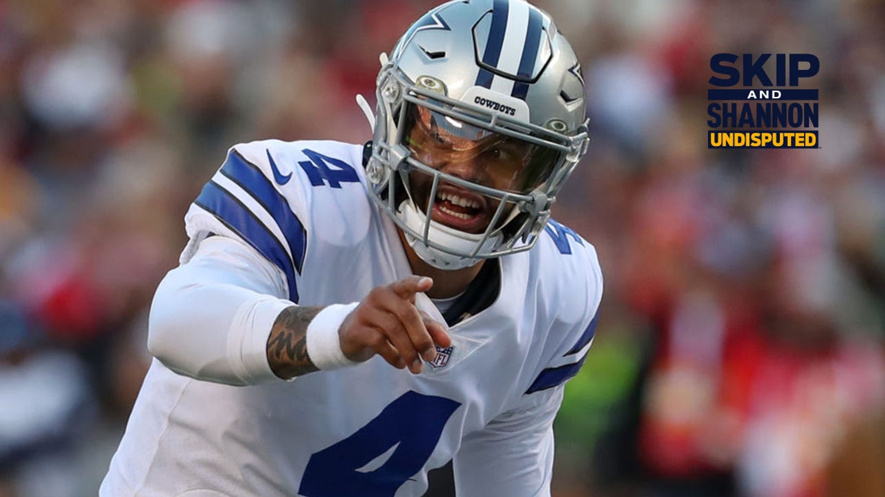 Skip Bayless gives Dak Prescott a 'F' for his performance in loss to Chiefs I UNDISPUTED