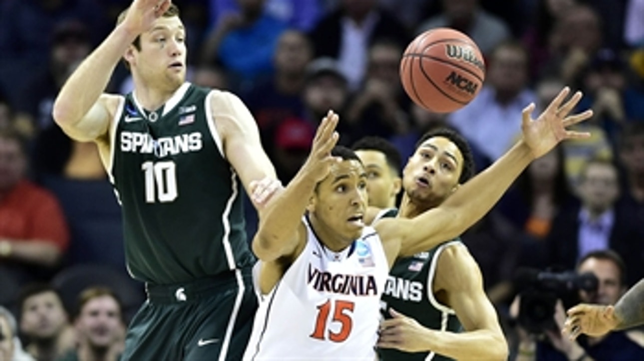 (2) Virginia ousted by (7) Michigan State
