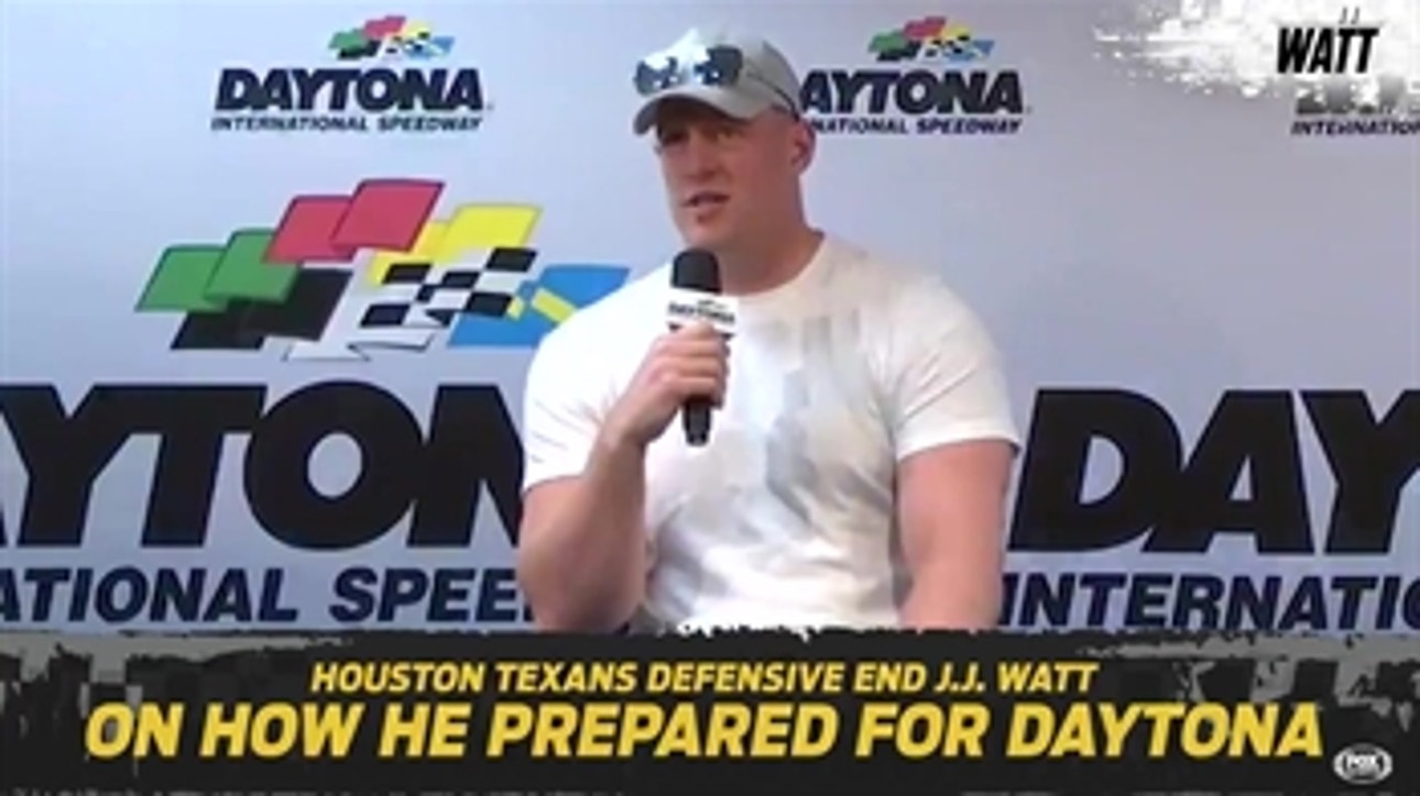 JJ Watt explains how he prepared to give the starting command for the 2019 Daytona 500