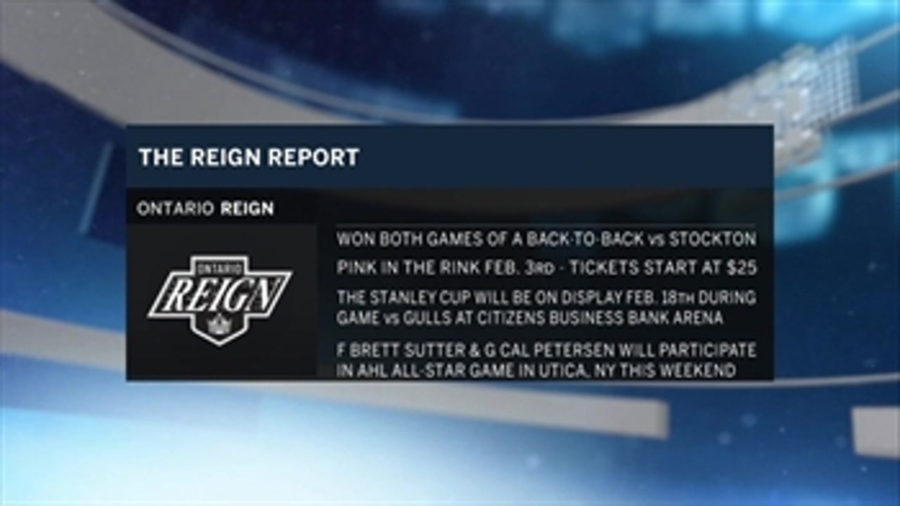 LA Kings Live: Reign Report