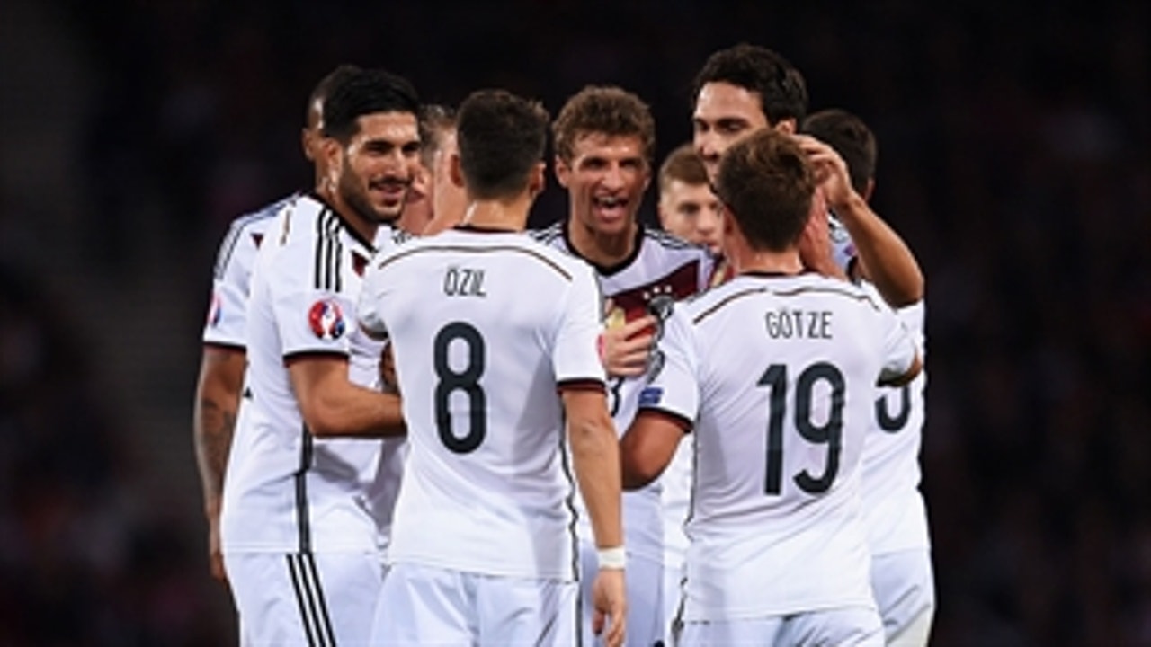 Muller bags brace for Germany to make it 2-1 - Euro 2016 Qualifiers Highlights