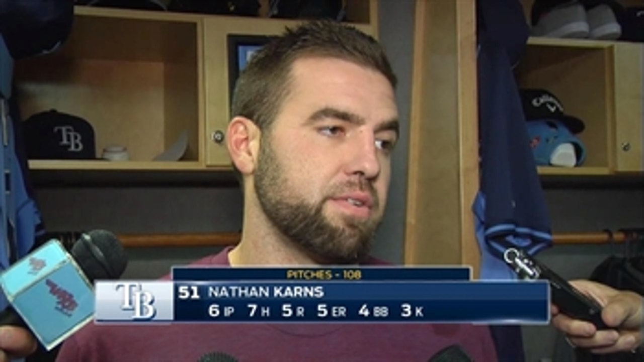 Nathan Karns: 'I couldn't be happier for the guys'