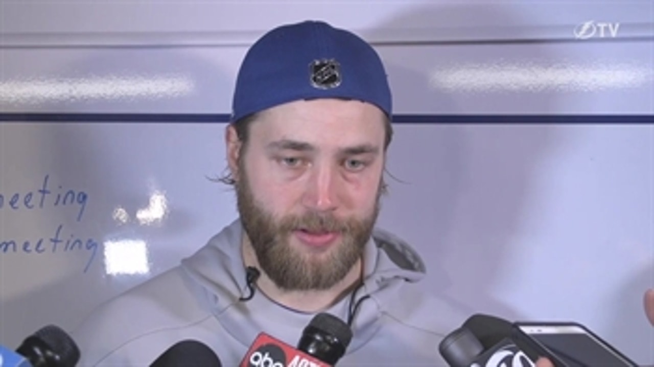 Lightning D Victor Hedman on Game 5 win, advancing 2nd round