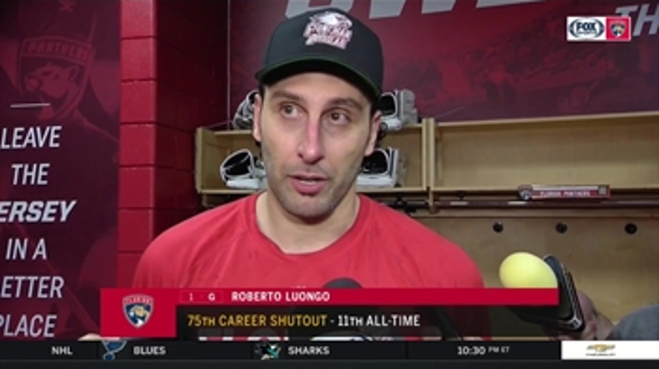 Roberto Luongo wants Panthers to take advantage of opportunities