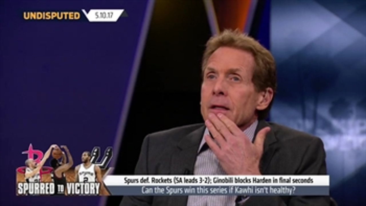 Skip Bayless reacts to Spurs' huge OT win over Rockets in Game 5 ' UNDISPUTED