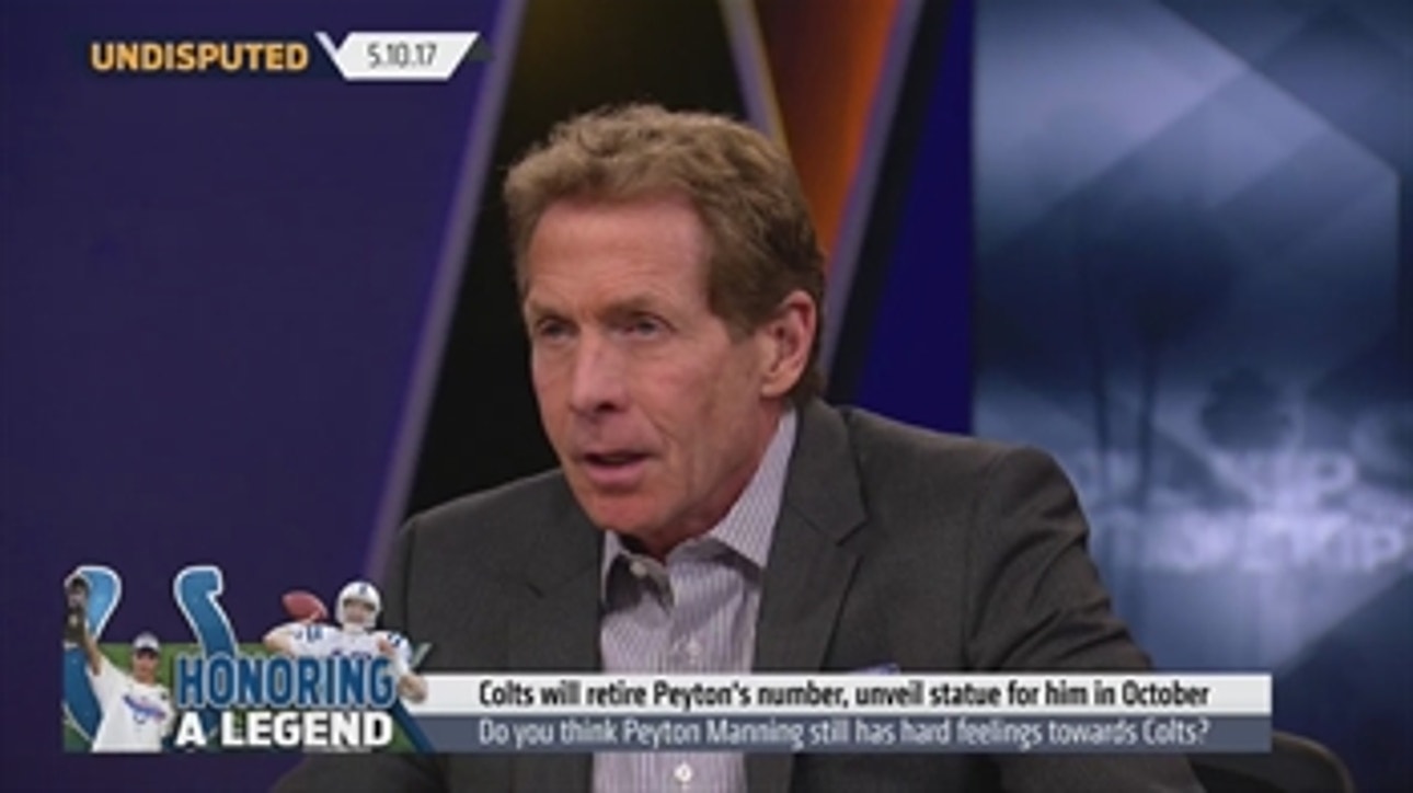 Skip Bayless: Colts should never have gotten rid of Peyton Manning ' UNDISPUTED