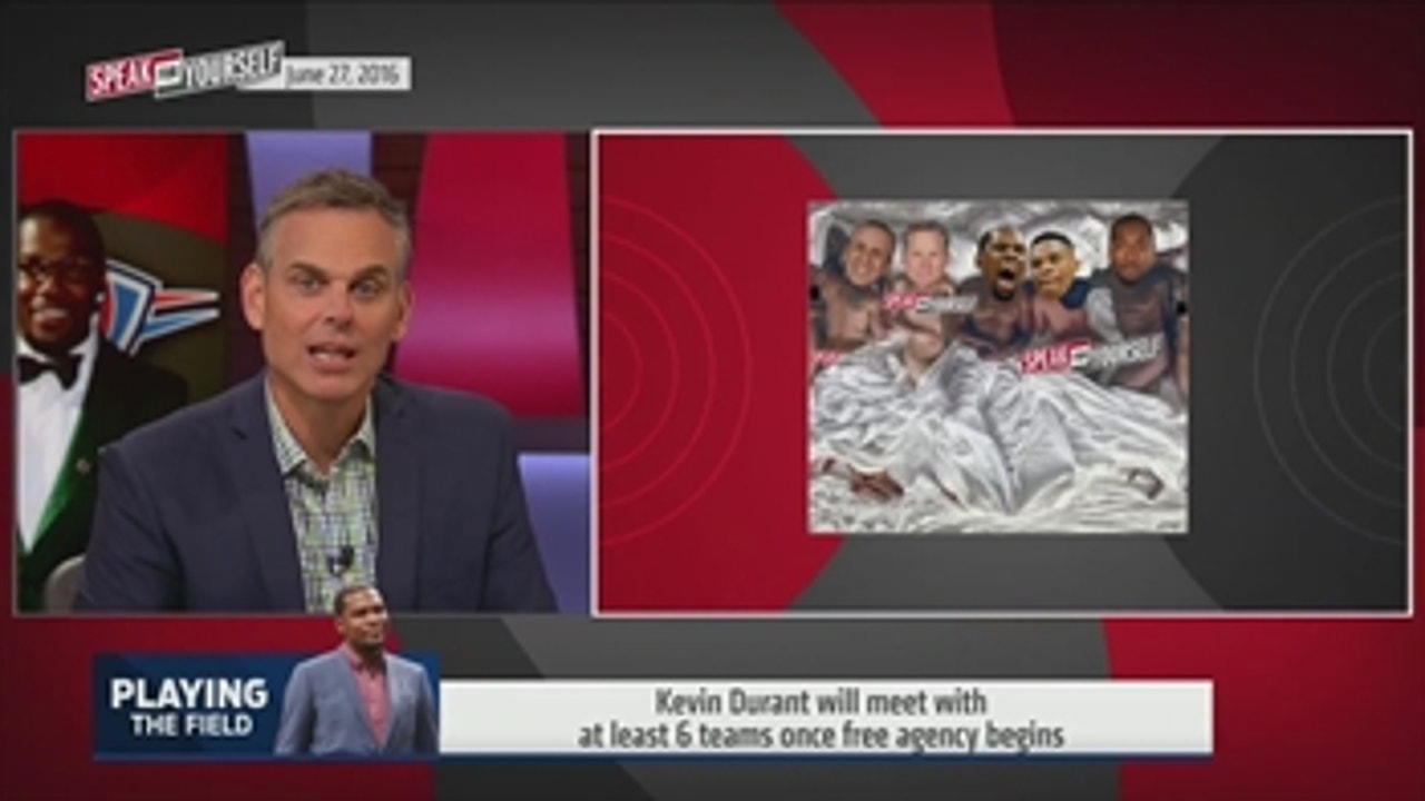 Kevin Durant is flirting with other NBA teams -  'Speak for Yourself'