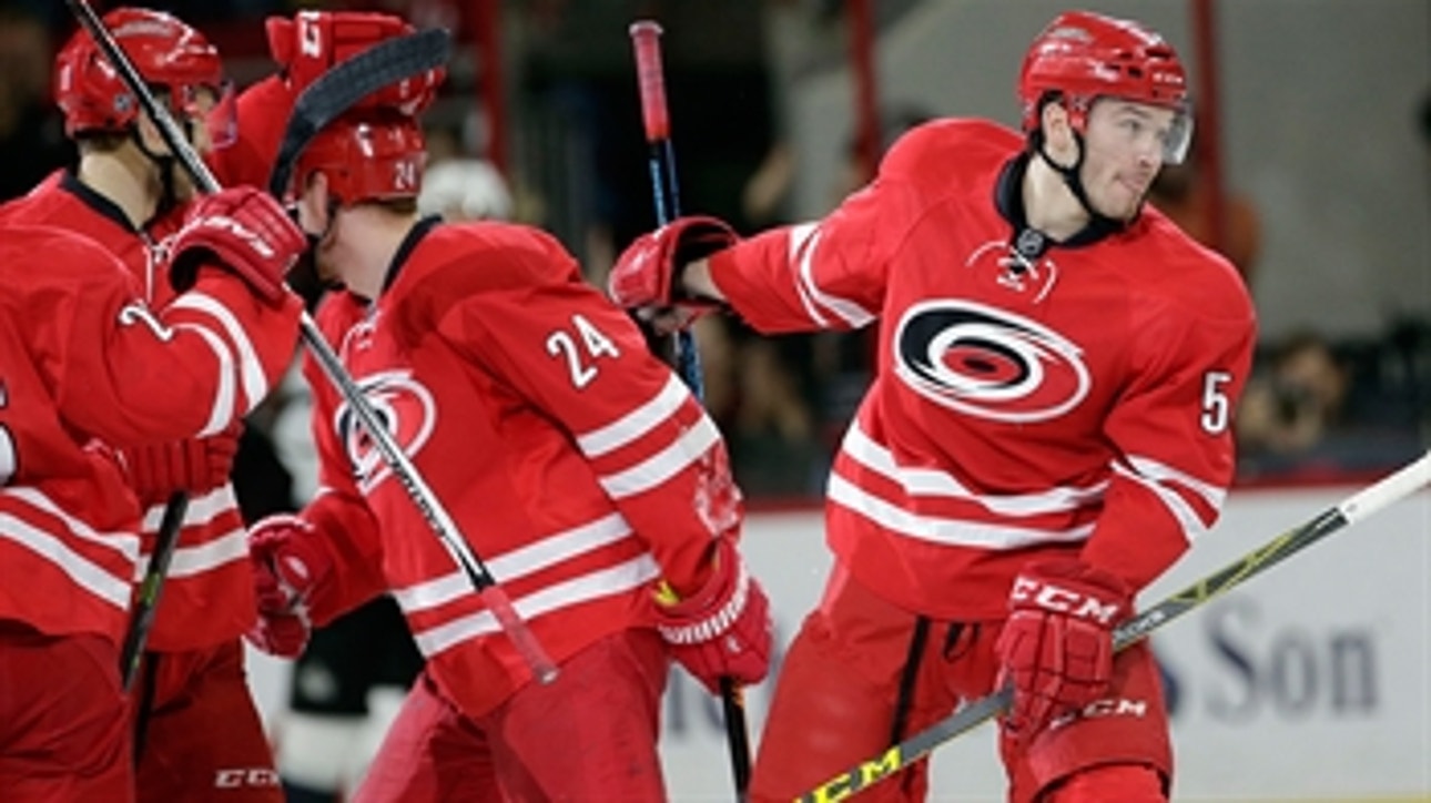 Pesce's first NHL goal helps Hurricanes end skid