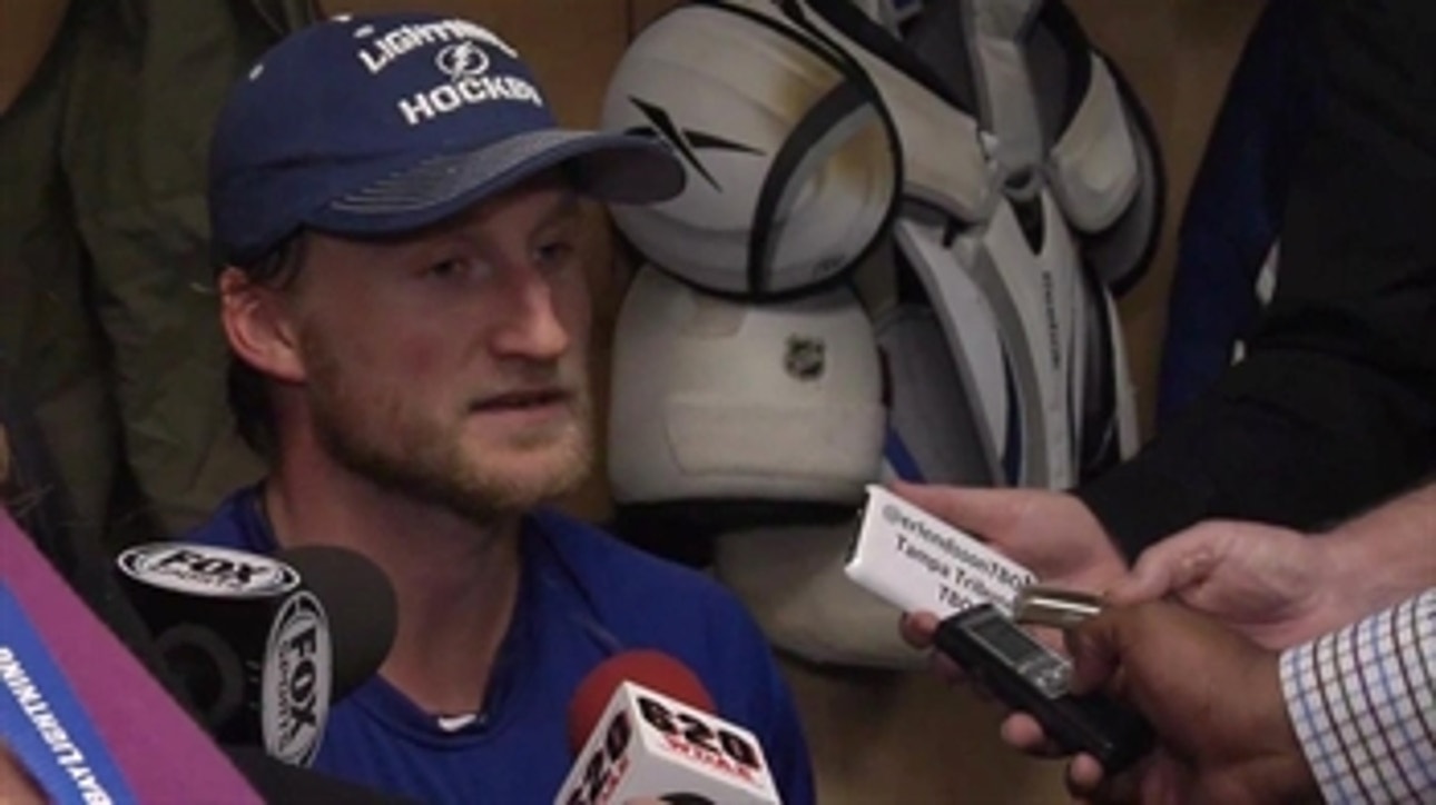 Steven Stamkos: 'This is what you need in the playoffs'