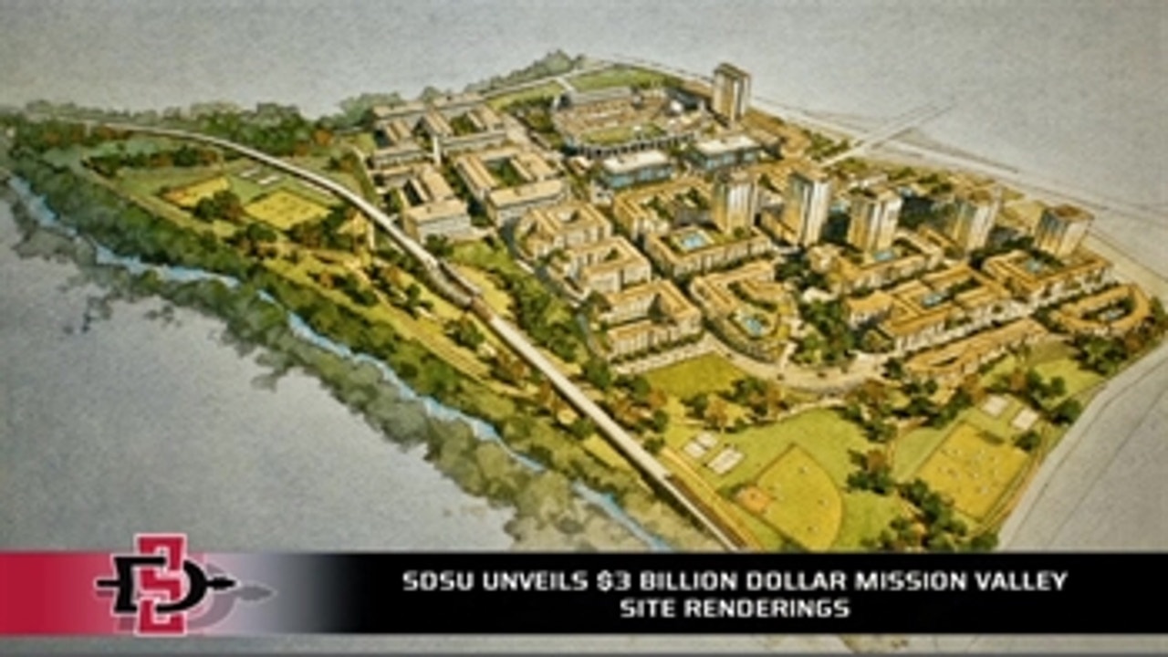 SDSU unveils $3 billion Mission Valley site renderings