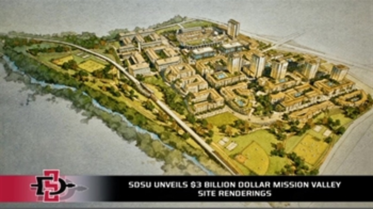 SDSU unveils $3 billion Mission Valley site renderings