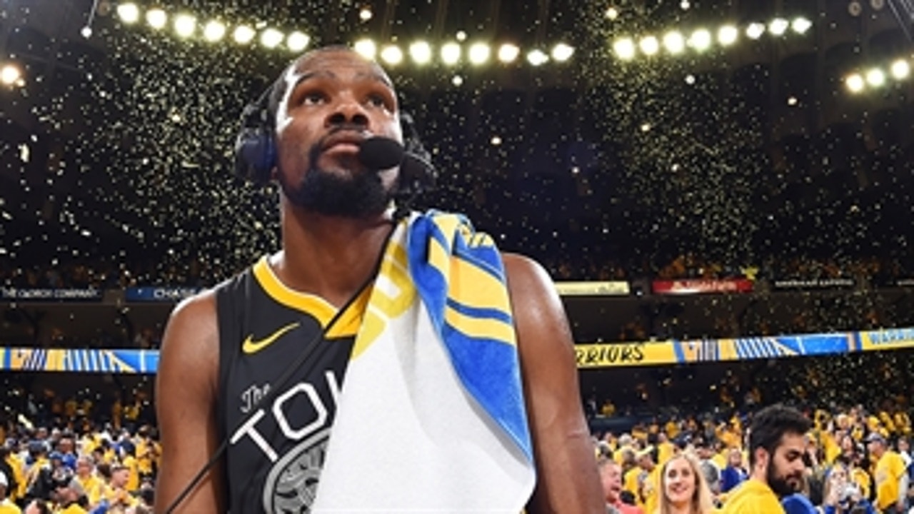Yahoo's Chris Mannix hails Kevin Durant as the best player in the NBA after his epic Game 2, 4th quarter