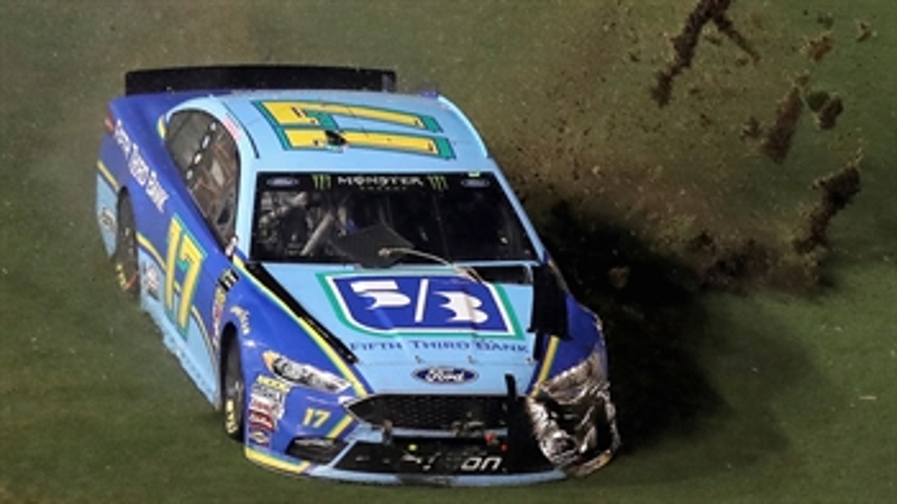 Ricky Stenhouse Jr. comments on his involvement in the wrecks at Daytona