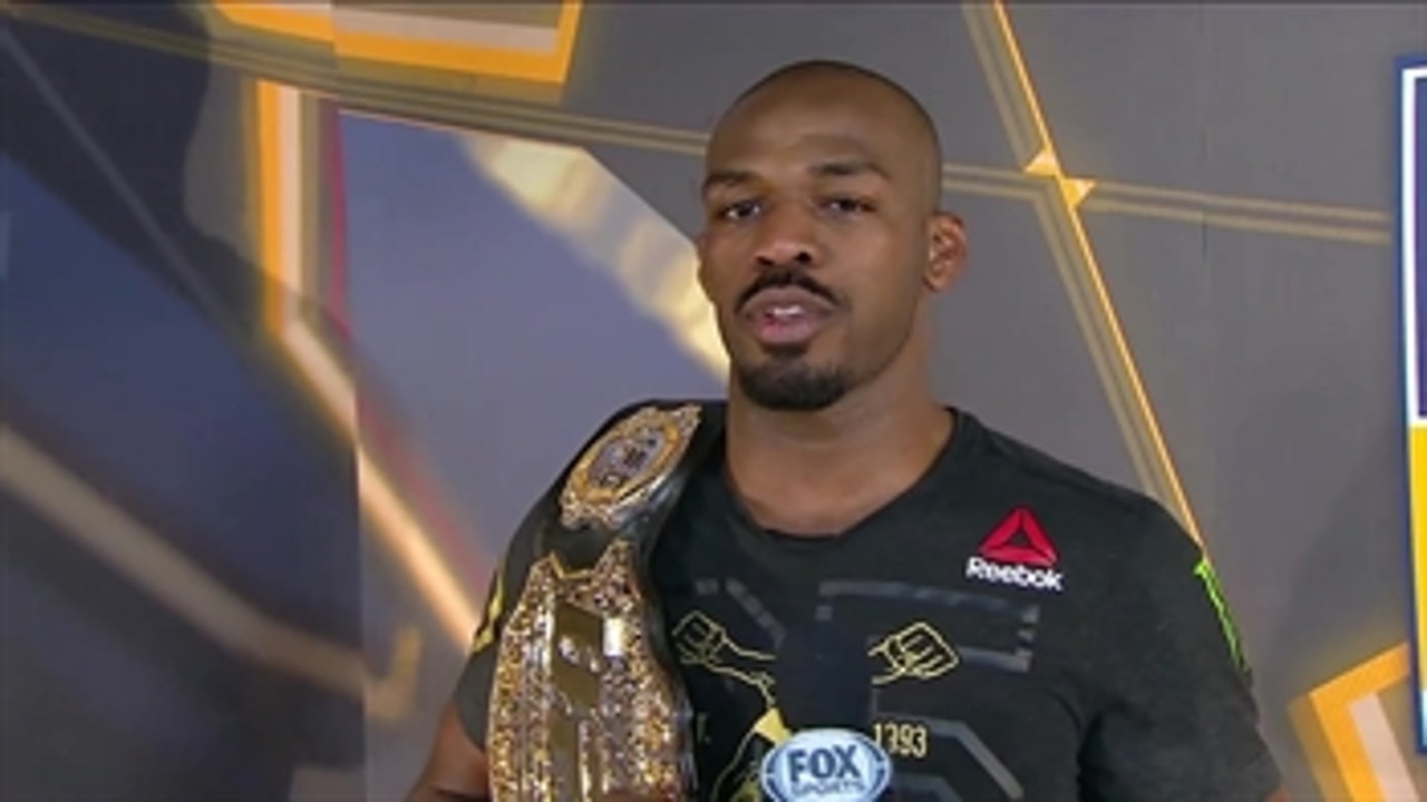 Jon Jones speaks after reclaiming his belt ' POST-FIGHT ' INTERVIEW '  UFC 232