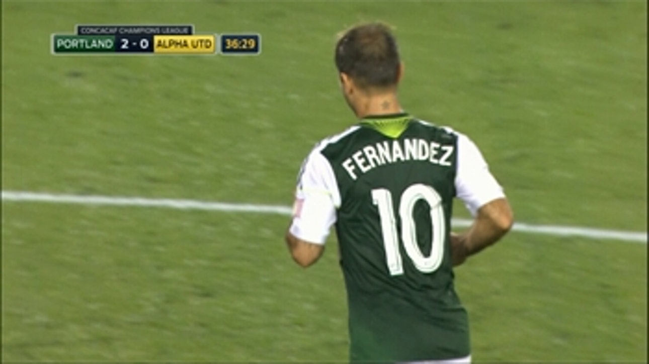 Fernandez doubles Timbers lead