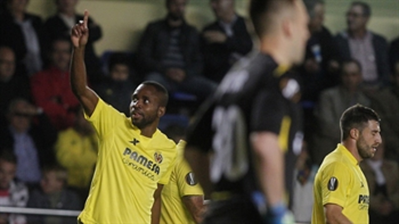Bakambu gives Villareal 1-0 lead against Dinamo Minsk ' 2015-16 UEFA Europa League Highlights