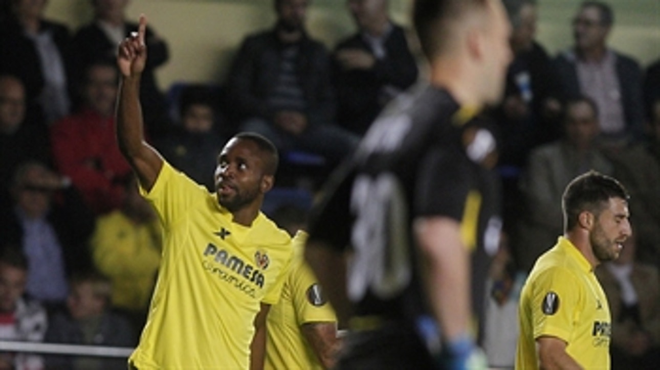Bakambu gives Villareal 1-0 lead against Dinamo Minsk ' 2015-16 UEFA Europa League Highlights