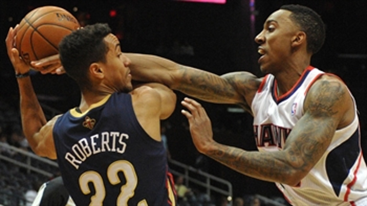 Hawks can't hold off Pelicans