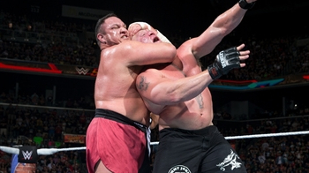 Lesnar vs. Reigns vs. Joe vs. Strowman: SummerSlam 2017 (Full Match)