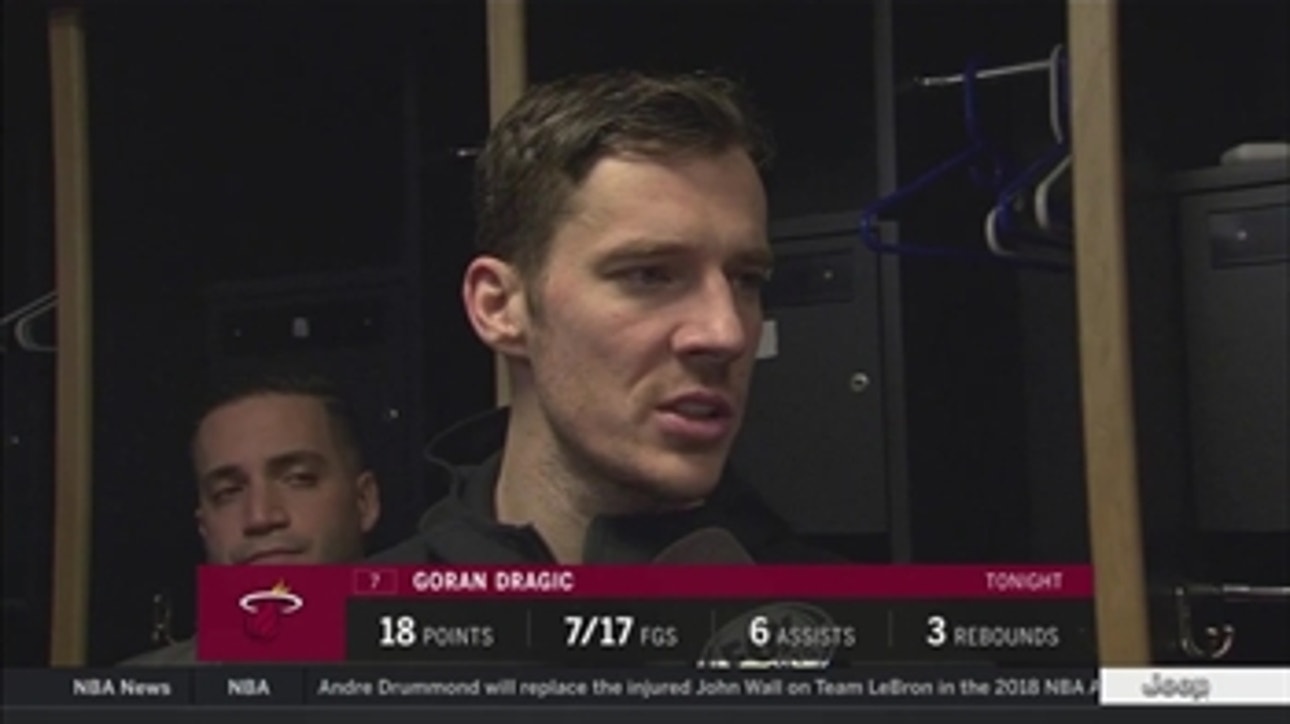 Goran Dragic: We needed one shot to go in or one defensive stop