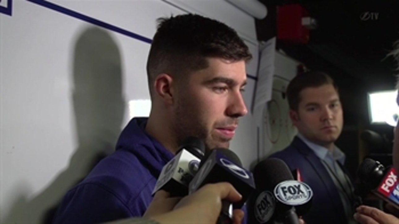 Lightning G Louis Domingue on where his confidence comes from