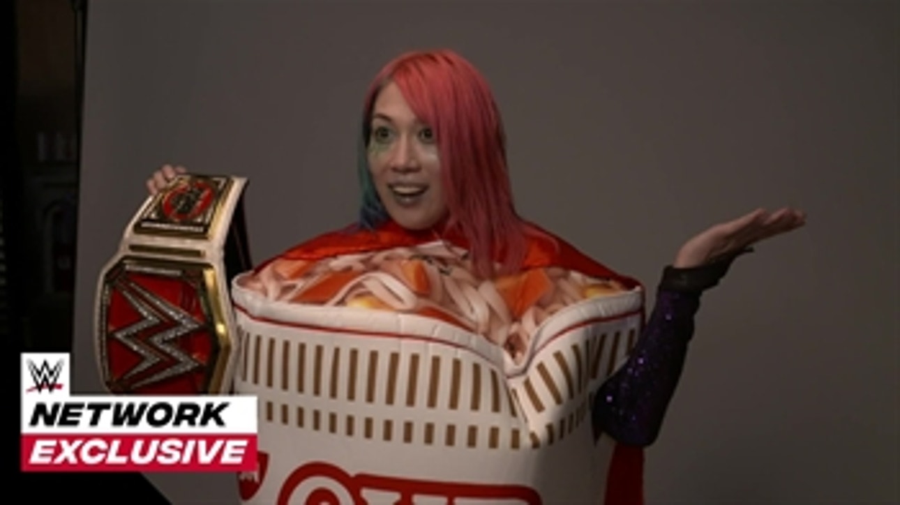 Asuka celebrates Raw Women's Championship win at SummerSlam with Cup Noodles: WWE Network Exclusive, Aug. 23, 2020