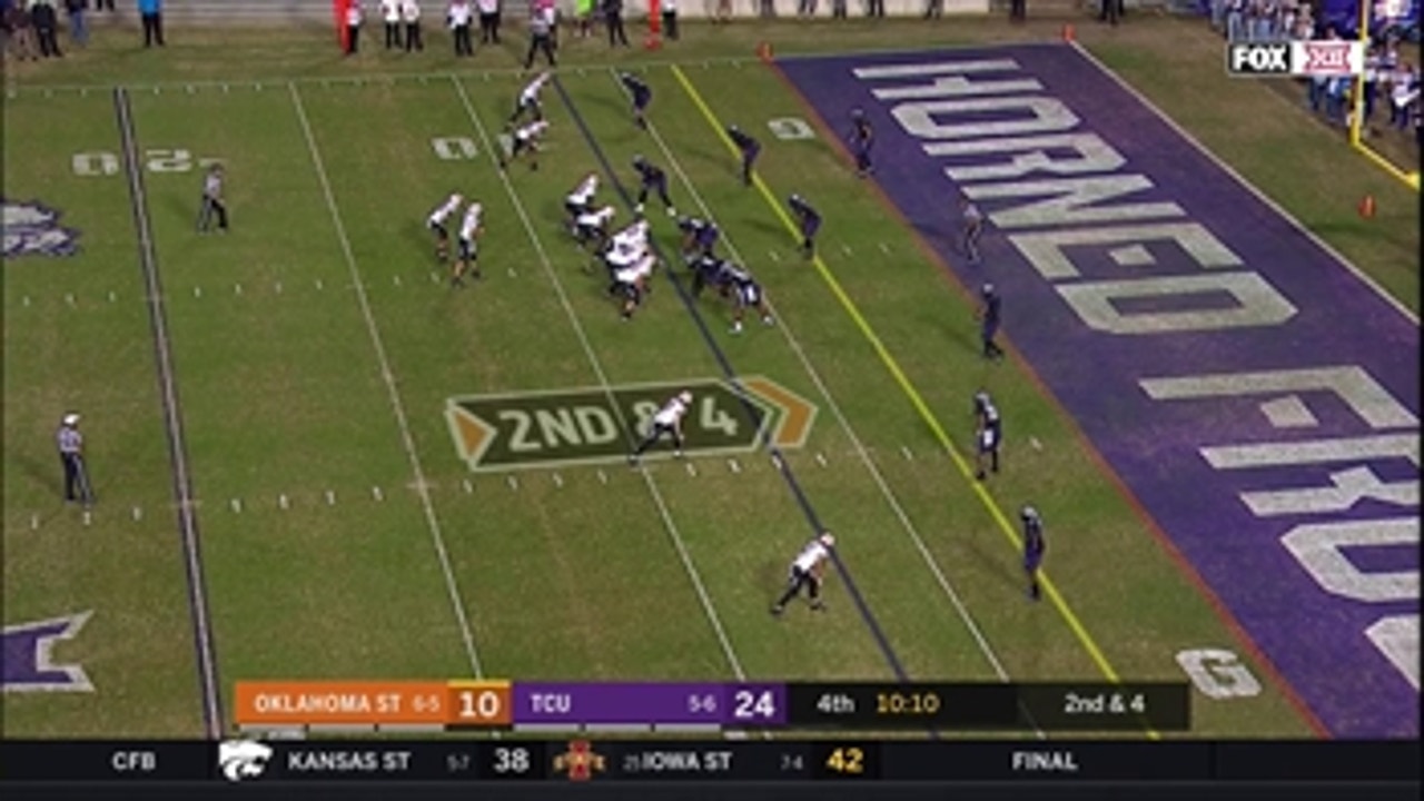 WATCH: Taylor Cornelius rushes for 7-yard TOUCHDOWN