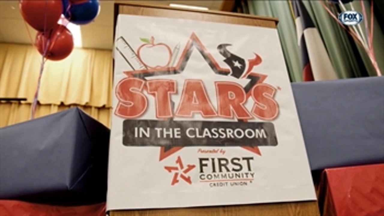 Stars In The Classroom ' Texans Buzz