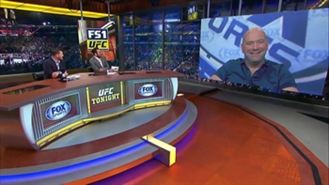 Dana White talks to the UFC Tonight crew ' INTERVIEW ' UFC Tonight