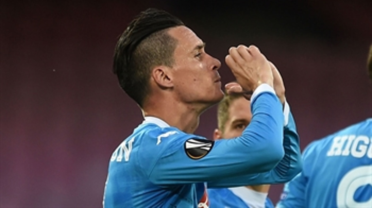 Callejon puts Napoli in front of Midtjylland ' 2015-16 UEFA Europa League Highlights