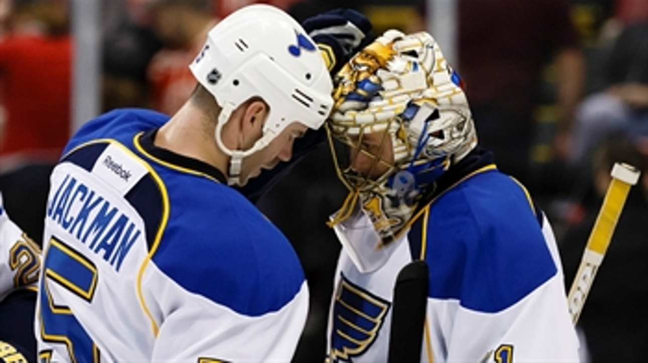 Blues grind out win over Rangers
