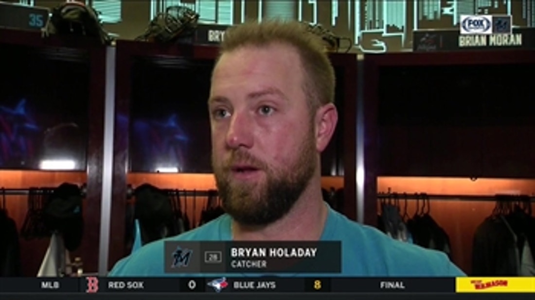 Bryan Holaday reflects on squeeze bunt: 'I screwed it up'