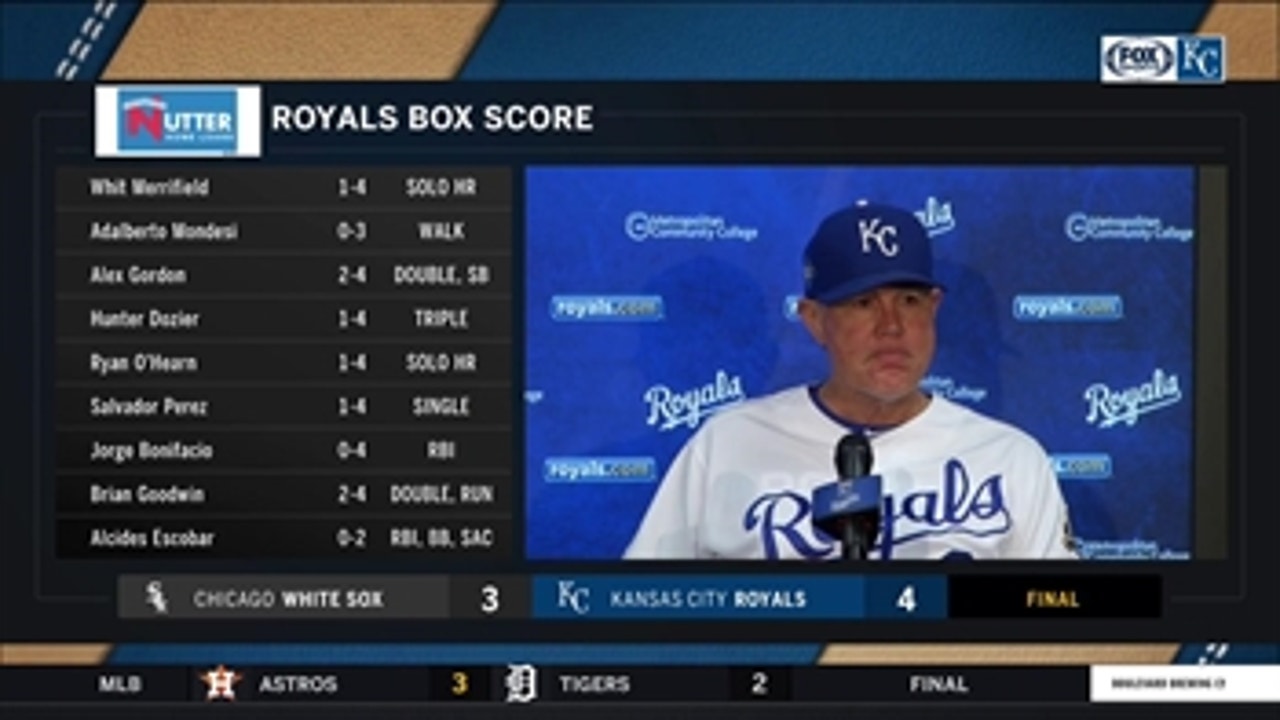 Yost on Royals' recent wins: 'My feeling of us being never out of a game has returned'