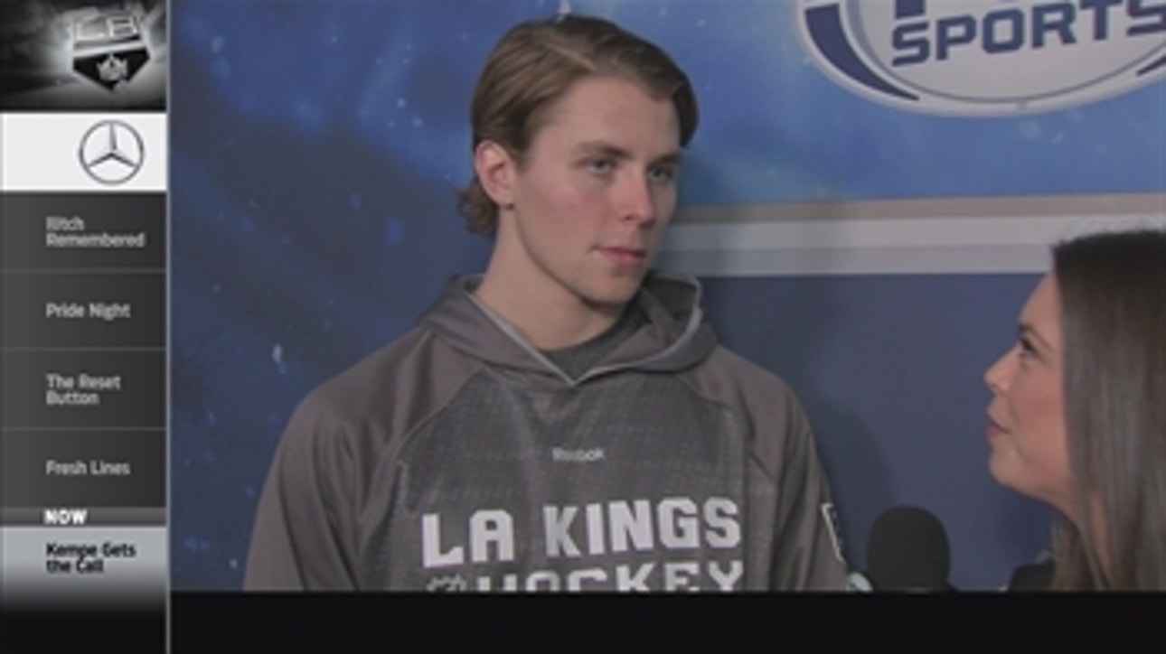 Kings Live: Adrian Kempe on his NHL debut